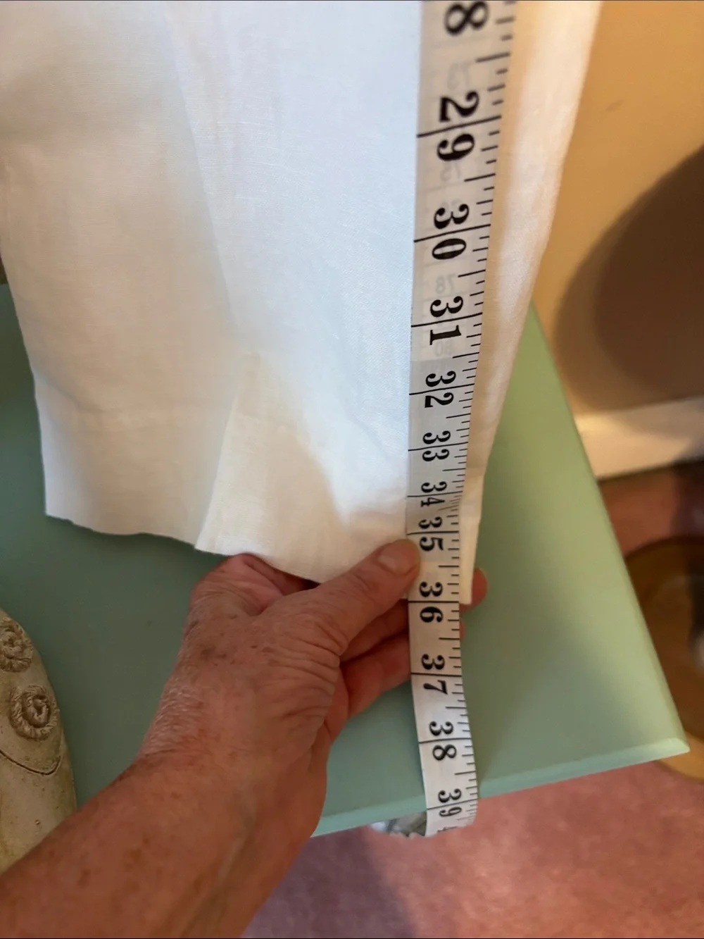 Banana Republic women’s white linen size 10 pants NWT